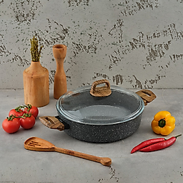 Leydi Marble Natura Granit Pilav & Karnıyarık Tenceresi