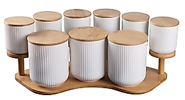 AROW Porselen Baharat Takımı