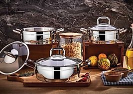 KAHRAMANLAR SIRMA ÜÇLÜ OMLET SET