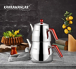 KAHRAMANLAR ORTABOY PRİZMA ÇAYDANLIK