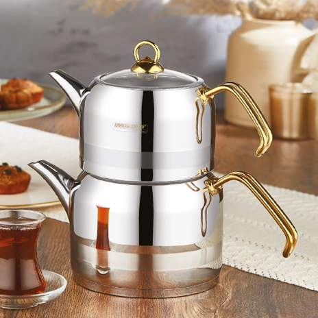 KAHRAMANLAR MiDi ENZA GOLD ÇAYDANLIK