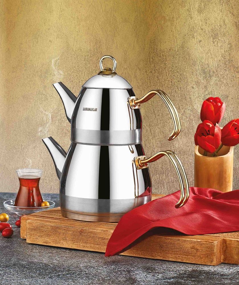 KAHRAMANLAR ORTABOY ROMA GOLD KULP ÇAYDANLIK