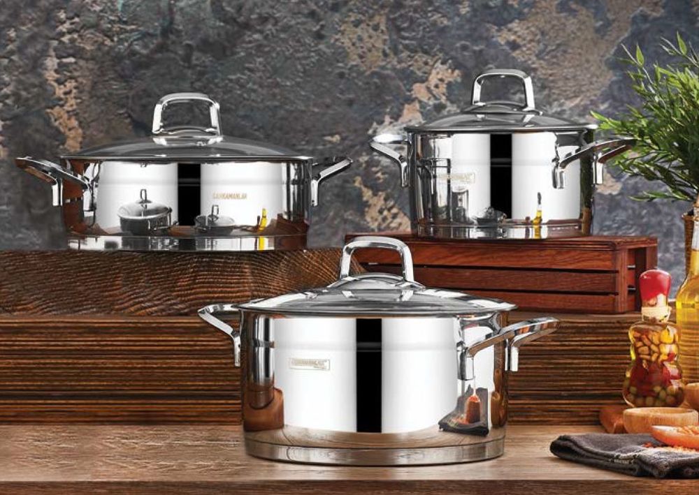 KAHRAMANLAR SIRMA ÜÇLÜ BÜYÜK TENCERE SETİ