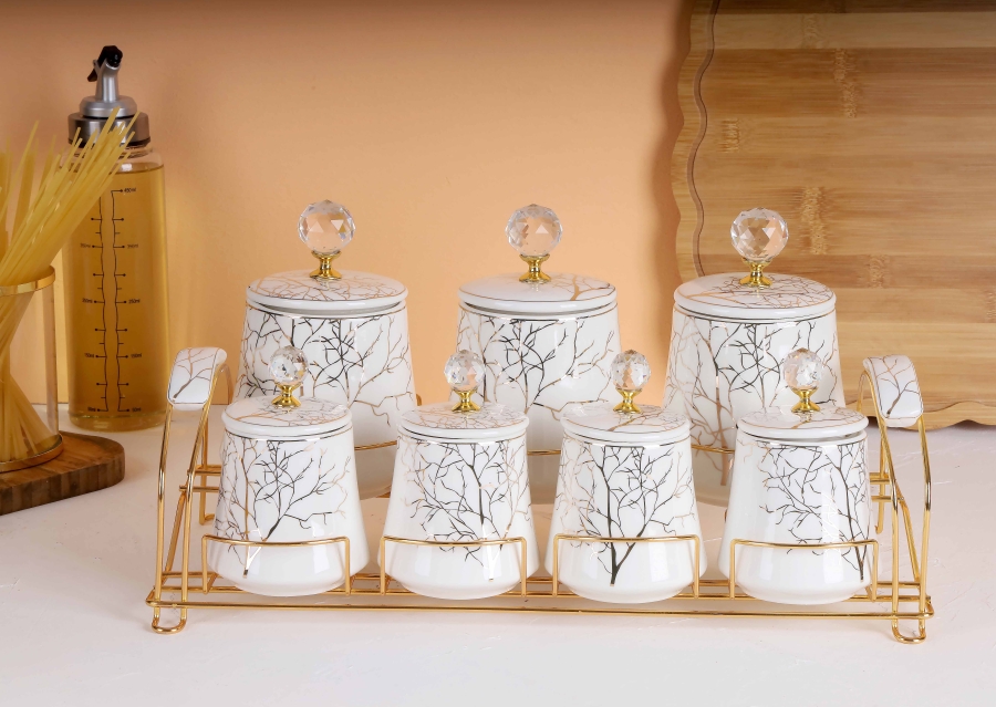 AROW Porselen Baharat Takımı